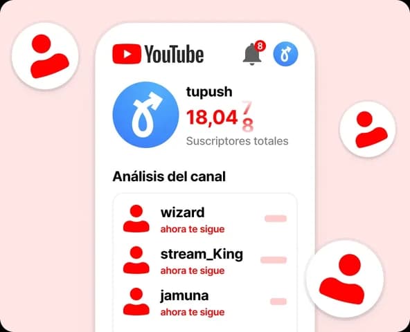 Suscriptores de YouTube