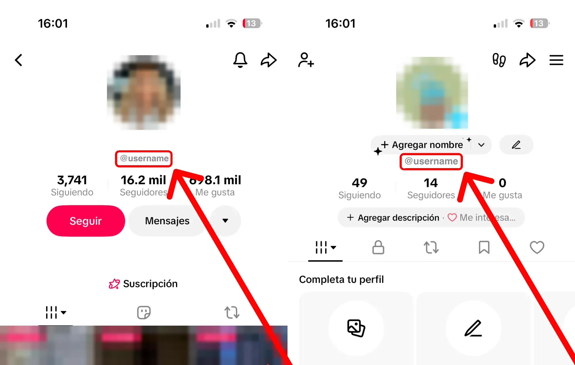 Comprar paquetes de TikTok: guía con capturas de pantalla – dónde encontrar tu nombre de usuario o el enlace de tu perfil de TikTok