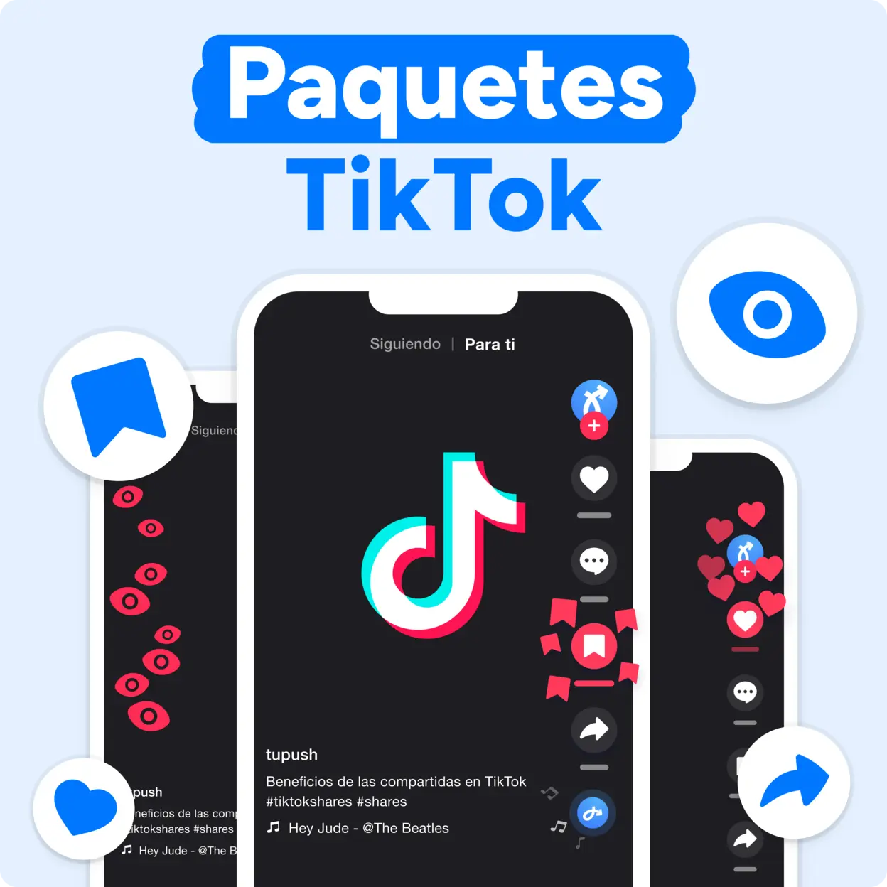 ¡COMPRA Paquetes TikTok AHORA! Mockup