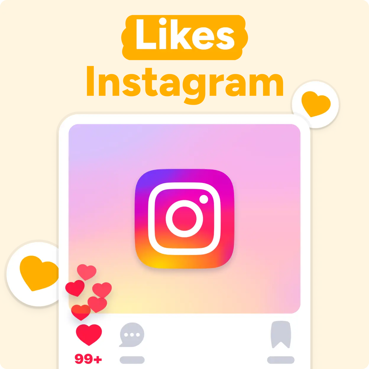 ¡COMPRA Likes Instagram AHORA! Mockup