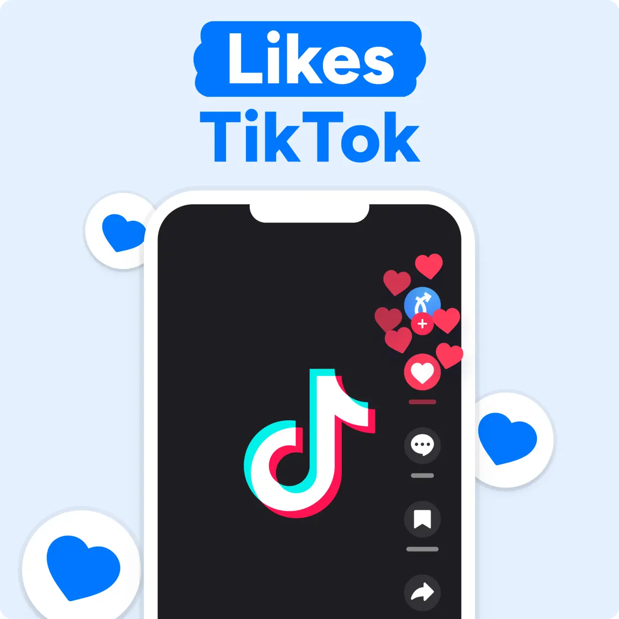 ¡COMPRA Likes TikTok AHORA! Mockup